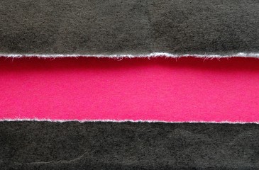 background torn black and red paper