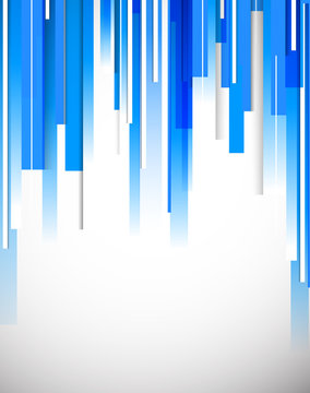 Bright blue tech background