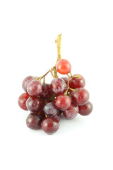 Grape on white background.