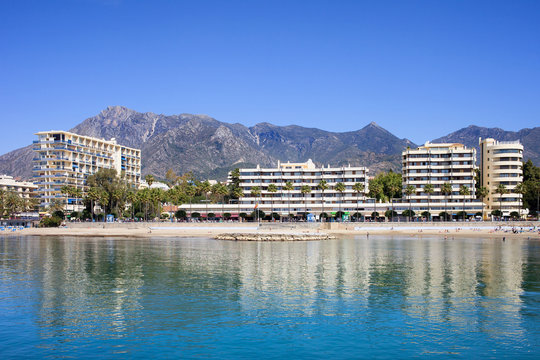 Resort City of Marbella in Spain