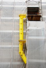 scaffold for building renovation