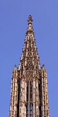 Turmspitze Münster in ULM / DONAU