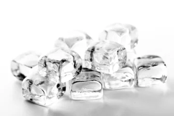Foto auf Acrylglas Im Eis Eiswürfel
