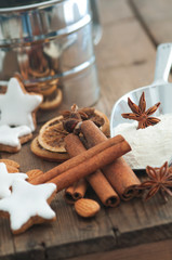 Wir backen in der Adventszeit