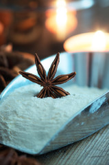 Mehl und Anis zum Backen