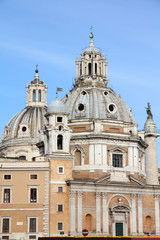 Fototapeta na wymiar Rome - Santa Maria di Loreto