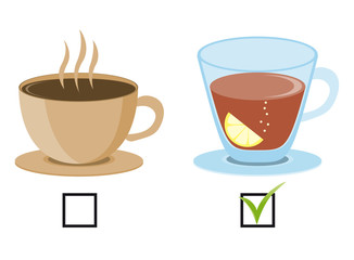 Tea or coffee