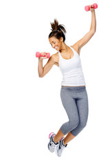 Active gym woman