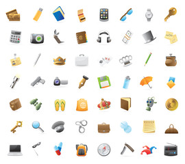 Icons for personal belongings