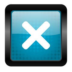 Obraz premium cancel icon