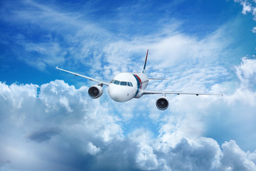 Fototapeta premium Avion dans le ciel