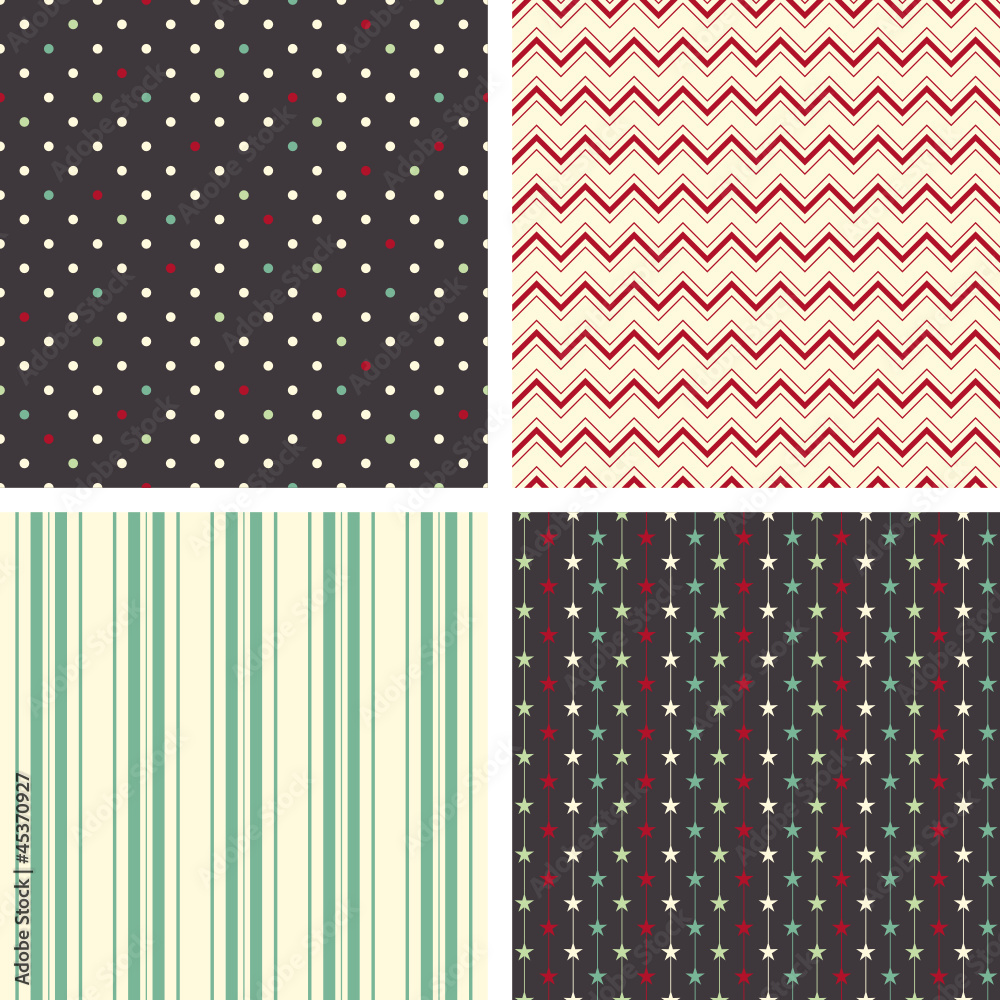 Poster seamless patterns