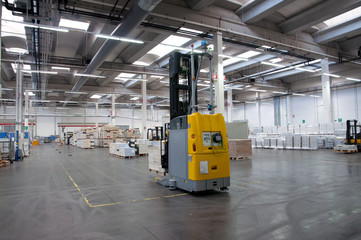 Printshop: Automated warehouse (for paper) - obrazy, fototapety, plakaty