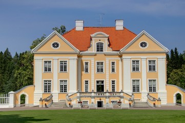 Fototapeta na wymiar chateau estonien