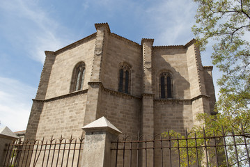 Fototapeta na wymiar Church of Mosen Rubi in Avila (Spain)
