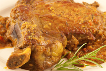 côte de boeuf rôtie à la créole