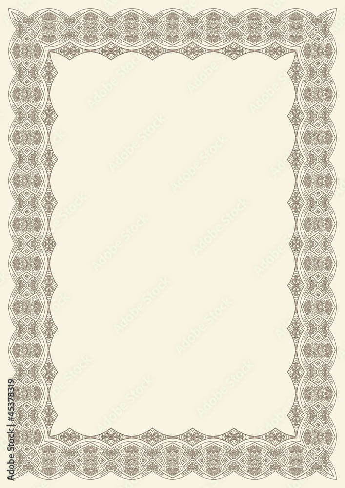 Poster vector decorative design element