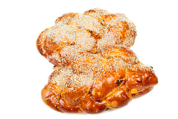 Two sabbath challah