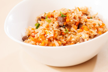 rice with vegetables