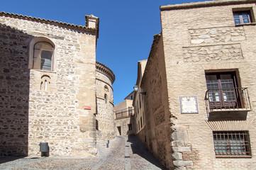 Fototapeta na wymiar Streets of Toledo,Spain