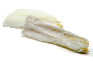 Frozen hake fillets