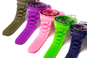 Colorful watches