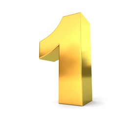 3d golden number collection - 1