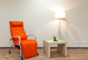 ausruhen  im bequemen Sessel