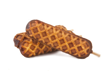 Cake on a stick isolated