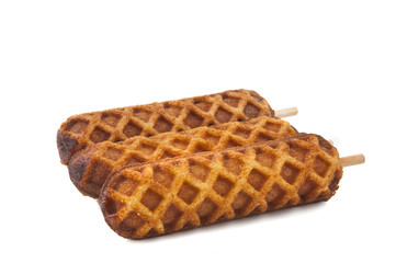 Cake on a stick isolated