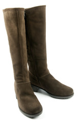 Pair of Brown Female Boots