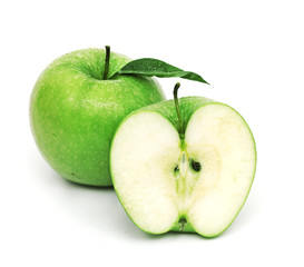 Green apple fruits