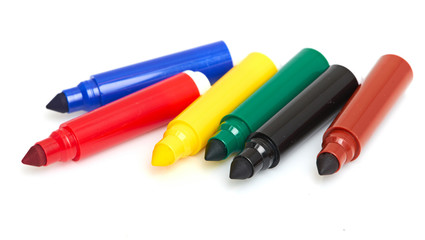 Multicolored Felt-Tip Pens