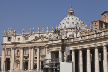 Obraz premium Basílica de San Pedro en el Vaticano