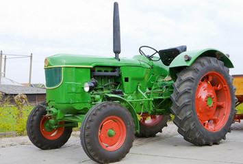 Obraz premium tractor, Netherlands
