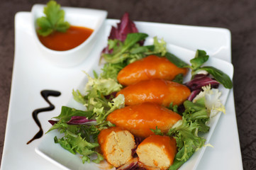 quenelles lyonnaise coupées 3