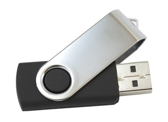 USB stick isolated
