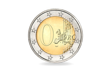 0 Euro M&uuml;nze
