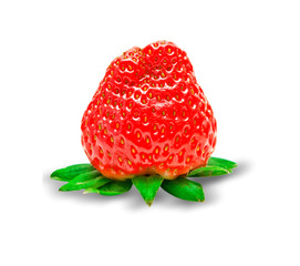 strawberry isolated on white background
