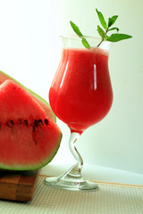 Water-melon cocktail