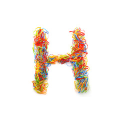 Character shape by plastic band full color