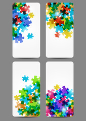 Puzzle banners