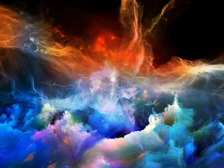 Selbstklebende Fototapeten Energy of Nebulae © agsandrew