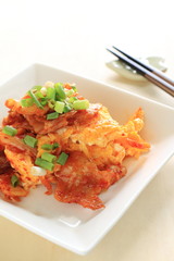 Korean cuisine, pork and kimichi stir fried