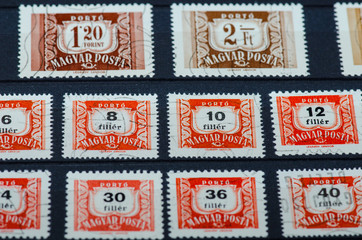 Collection de timbres