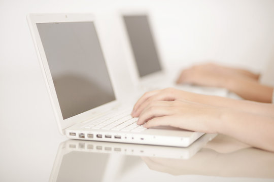 Am Laptop