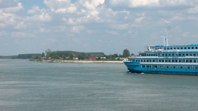 Cruise ship on the Danube...
