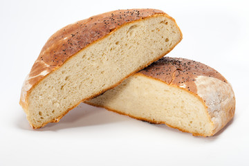 large loaves of bread traditionally roasted