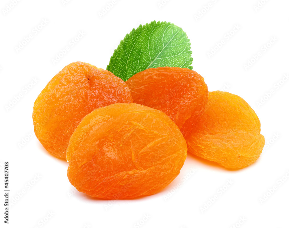 Wall mural dried apricots