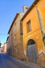 Alleyway. Tuscania. Lazio. Italy.